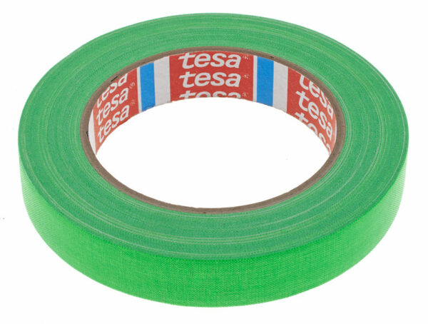 tesa verde fluorescente